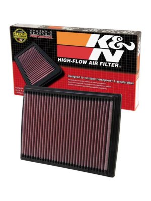 Hyundai Elantra Performance Air Intake - K&N Engineering - Drop In Air Filter - `00-`09